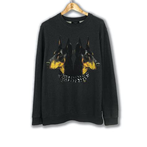 givenchy doberman crewneck|Givenchy sweatshirts for men.